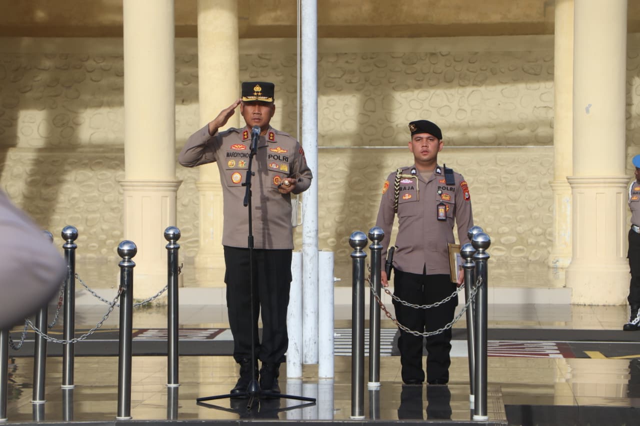 Kapolda Bengkulu Tekankan Pelayanan Humanis dan Apresiasi Satker Berprestasi