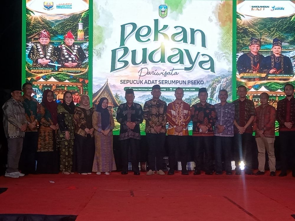 Wagub Jambi Abdullah Sani Tutup Pekan Budaya Sarolangun, Perkuat Ekonomi Lokal
