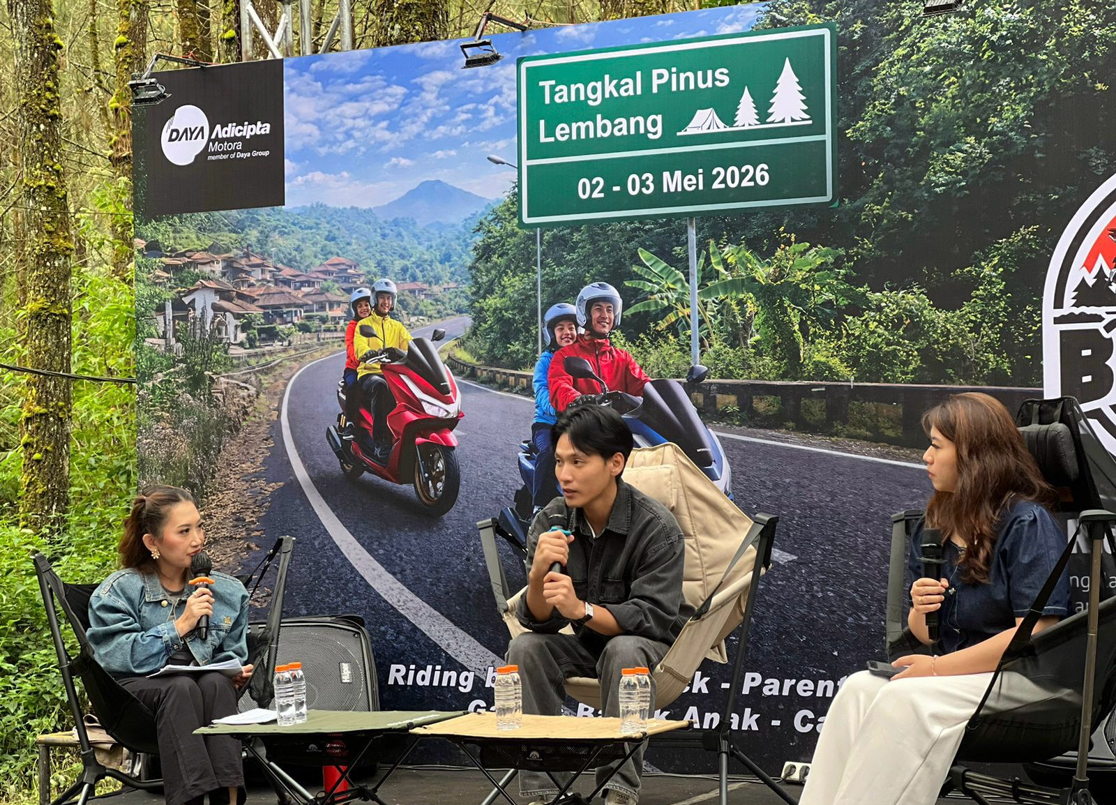 Bikers Playland Honda Pererat Hubungan Ayah dan Anak di Lembang
