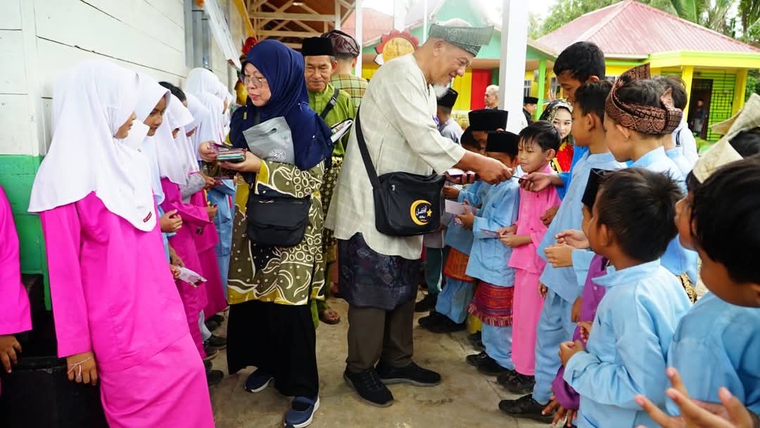 SDN 001 Lingga Terima Delegasi Singapura, Perkuat Budaya Melayu Kepri