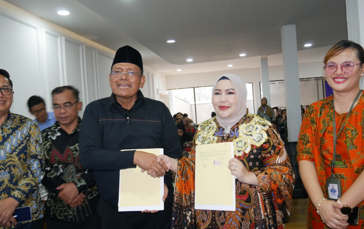 UDI Medan Angkat Bupati Dairi Vickner Sinaga Jadi Visiting Professor