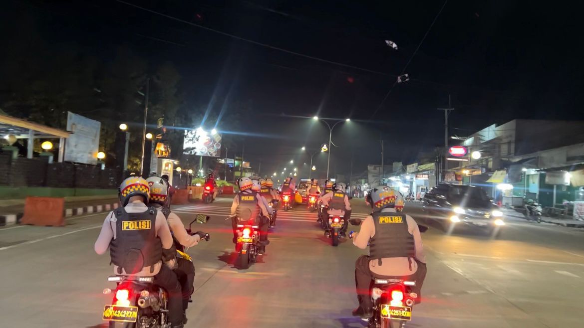 Tim Maung Presisi Polda Banten Sisir Titik Rawan Kota Serang