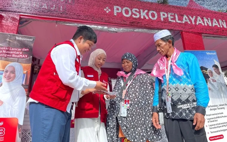 Telkomsel Buka Posko Haji 2026 di Padang, Siapkan Paket RoaMAX 32GB