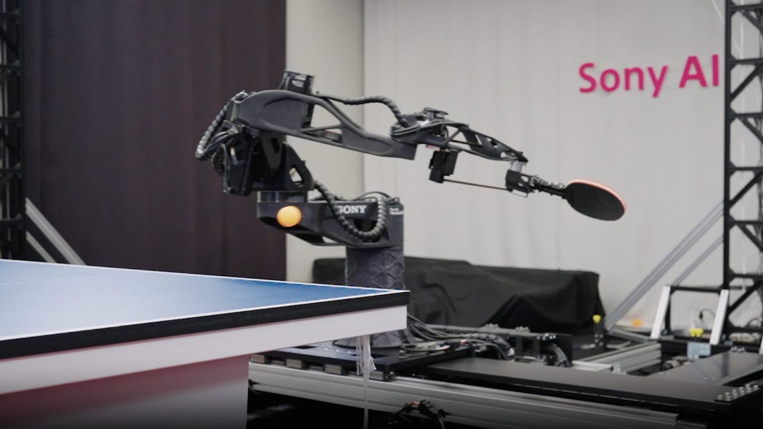 Sony Perkenalkan Project Ace Robot AI Tenis Meja Level Profesional