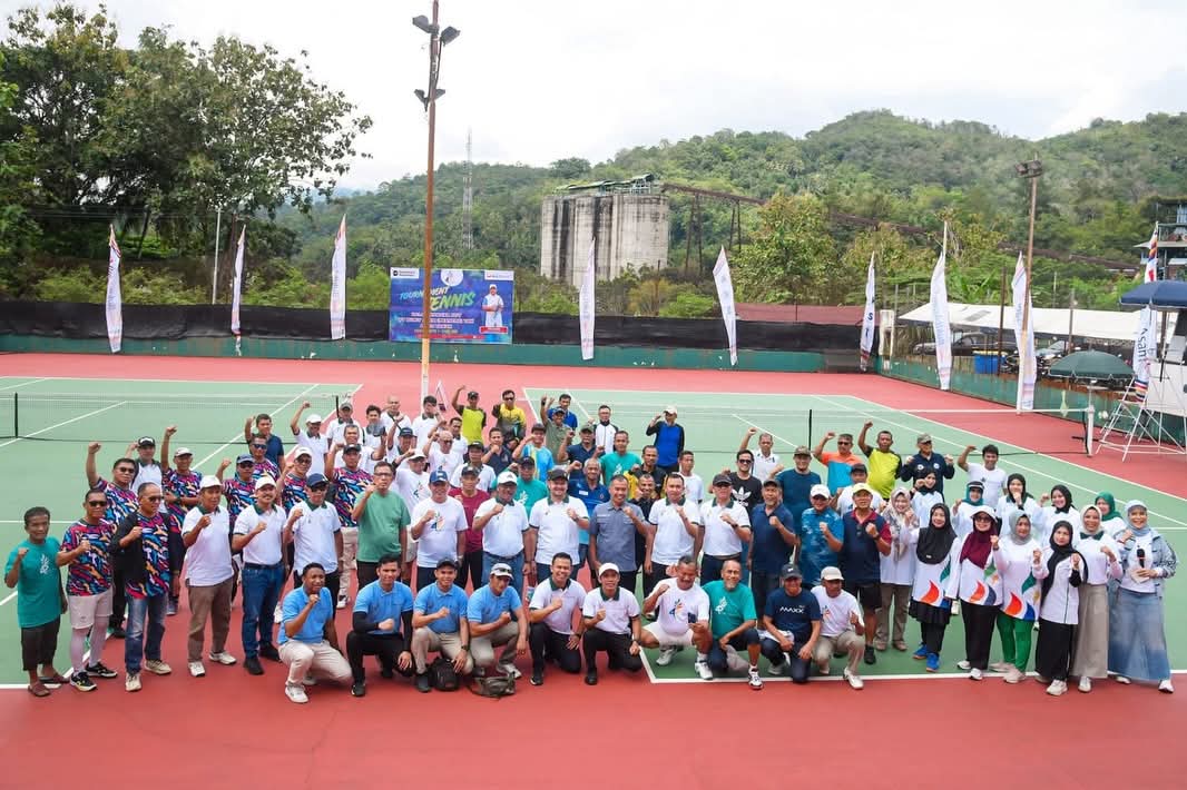 Sawahlunto Gelar Turnamen Tenis PTBA Berhadiah Rp45 Juta Dorong Ekonomi