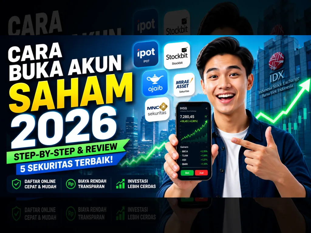 Cara Buka Akun Saham Online 2026 dan Review Lima Sekuritas Terpopuler