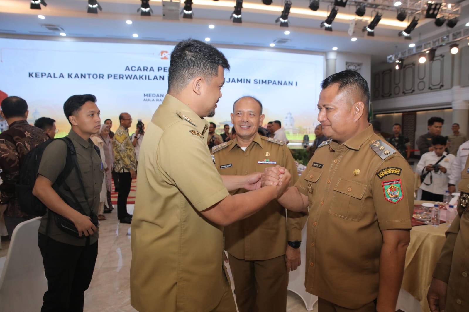 Bobby Nasution Kukuhkan Kepala LPS I, Perkuat Stabilitas Ekonomi Sumut