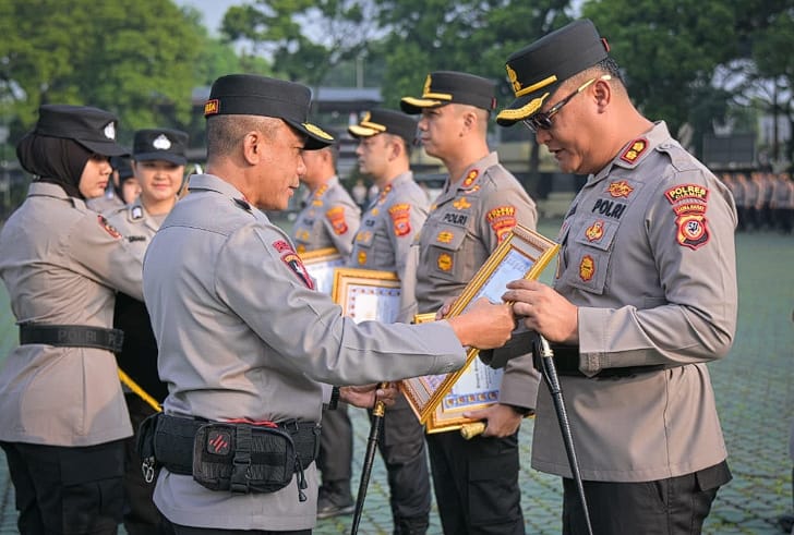 Polres Ciamis Raih Juara Harapan 1 Pos Pam Terpadu Polda Jabar