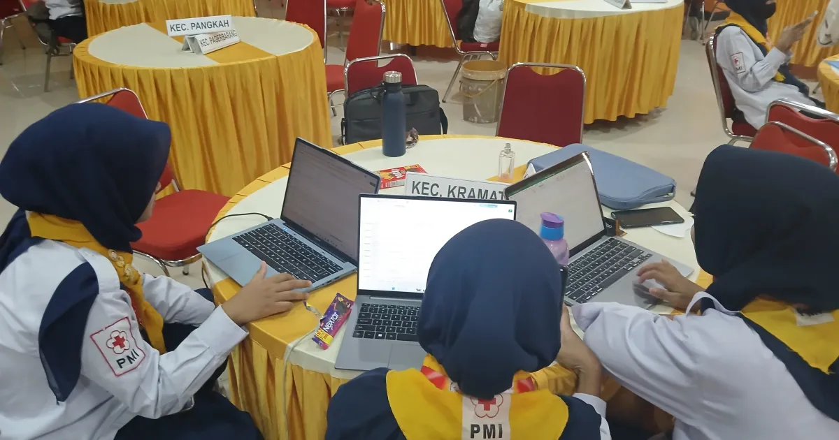 PMI Kabupaten Tegal Gelar Uji Kecakapan Online bagi 2.501 Anggota PMR