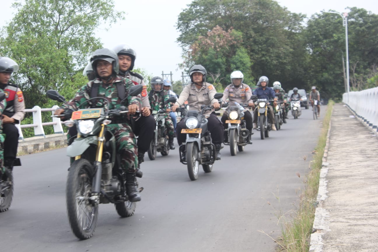 TNI-Polri Sisir Objek Vital Indramayu Jelang Hari Buruh Internasional