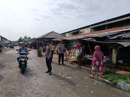 Polres Metro Lampung Sosialisasi Call Center 110 dan Ronda Malam