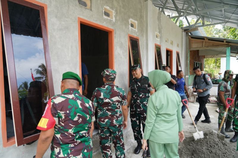 Korem 132/Tadulako Rehabilitasi Panti Sosial Bina Tunas Harapan di Poso