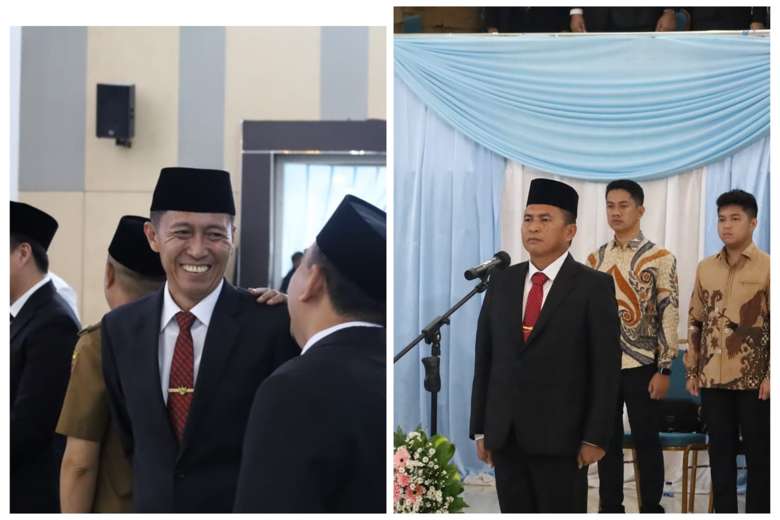 Manado: Bupati Iskandar Kamaru Hadiri Pelantikan Tahlis Gallang Jadi Sekprov Sulut