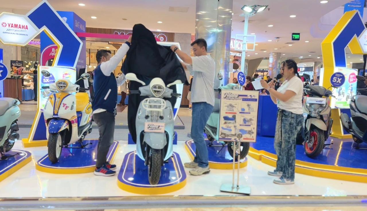 Yamaha Jabar Rilis Warna Baru Gear Ultima dan Grand Filano di Bandung
