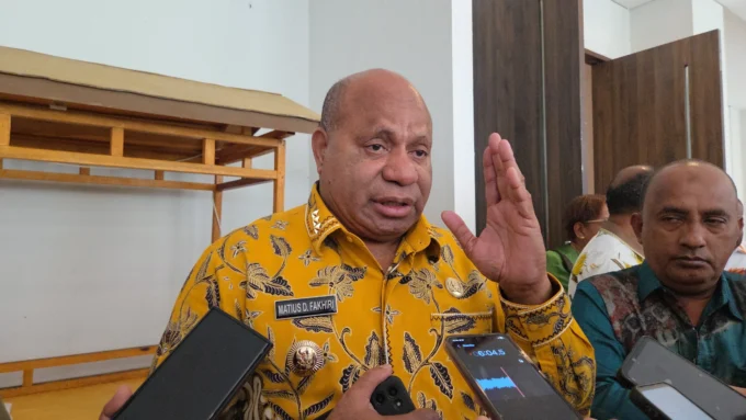 Gubernur Papua Matius Fakhiri Targetkan Integrasi Pembangunan Lintas Sektor Tahun 2027