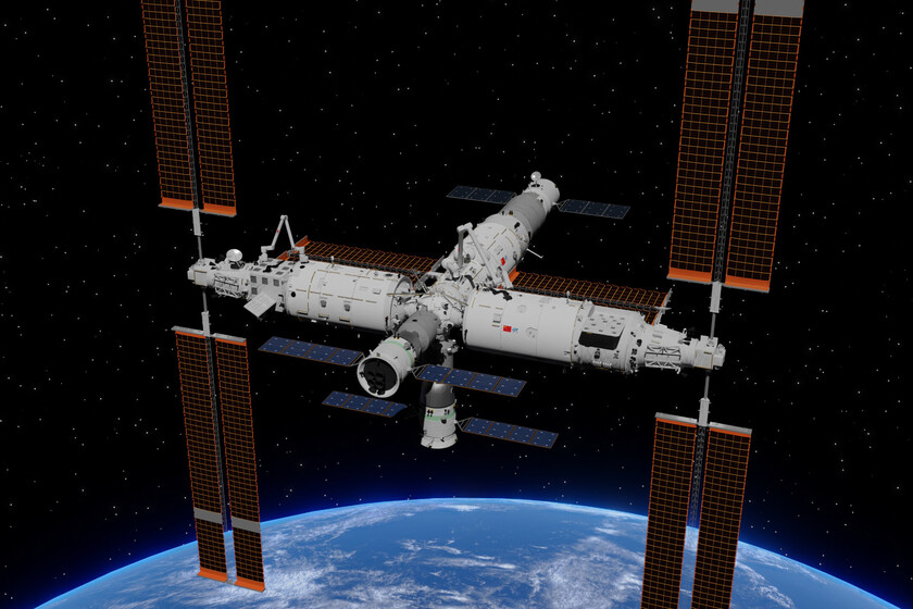 China Perluas Stasiun Luar Angkasa Tiangong Menjadi Enam Modul Utama