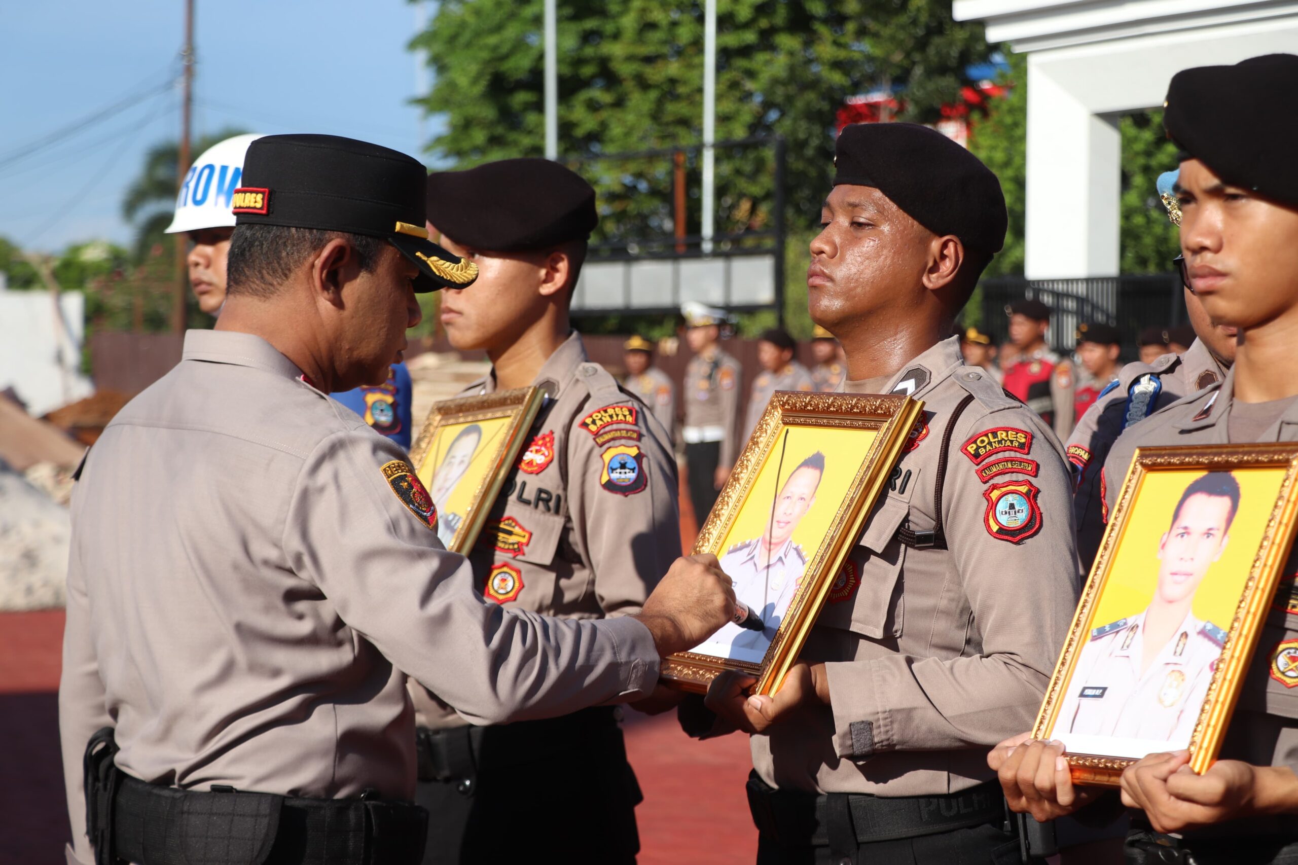Polres Banjar Pecat Empat Anggota Secara Tidak Hormat Hari Ini