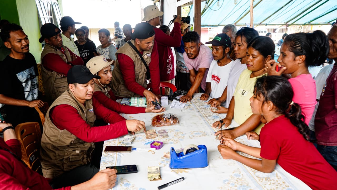 BI Maluku Layani Kesehatan dan Penukaran Uang di Buru Selatan
