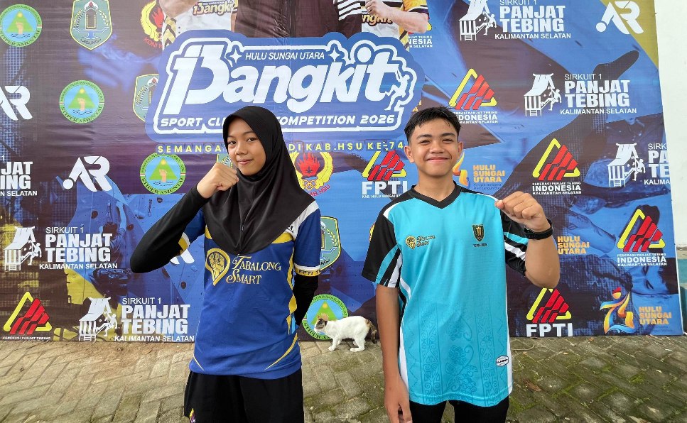 Atlet Tabalong Borong 4 Medali Sirkuit Panjat Tebing Se-Kalsel di HSU