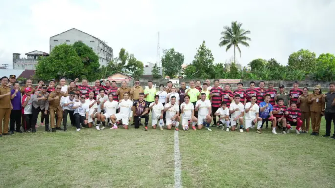 Wabup Minahasa Buka Liga Langowan Raya, Persiapan Porprov Sulut 2027
