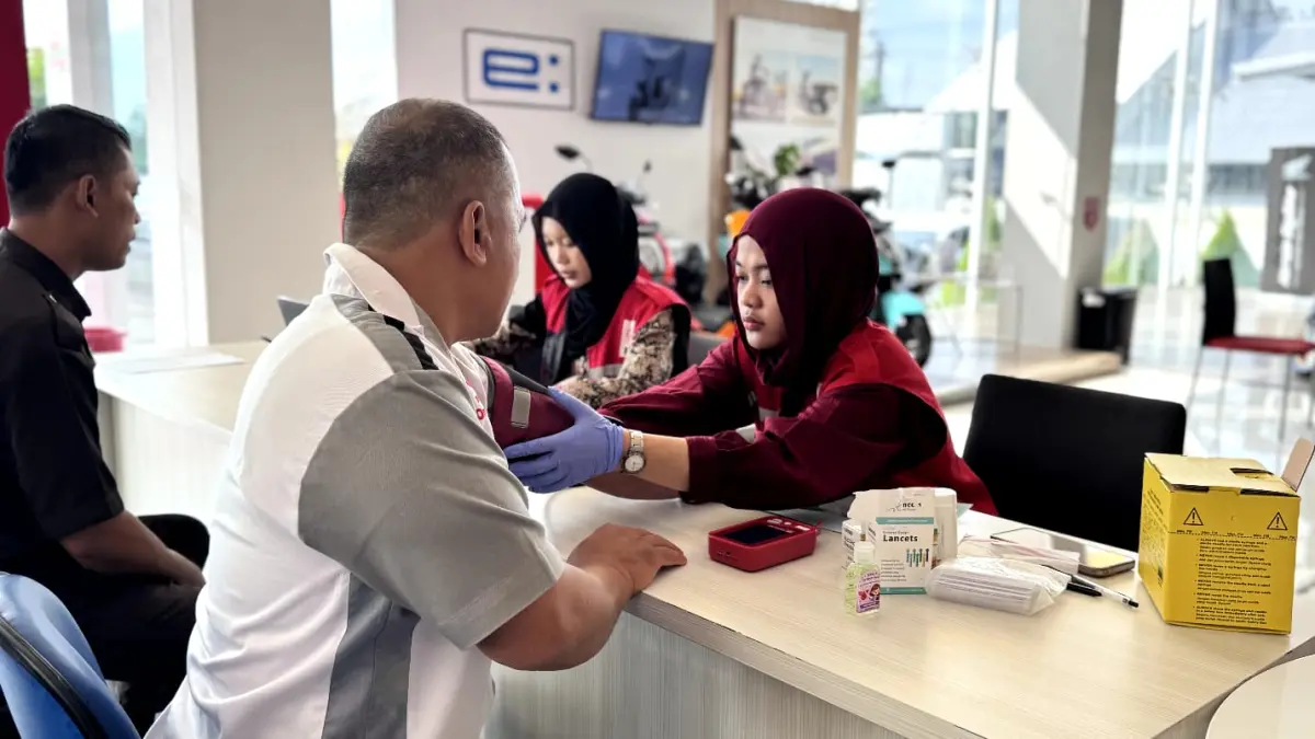 Astra Motor Yogyakarta Gandeng PMI Sleman Gelar Donor Darah Rutin