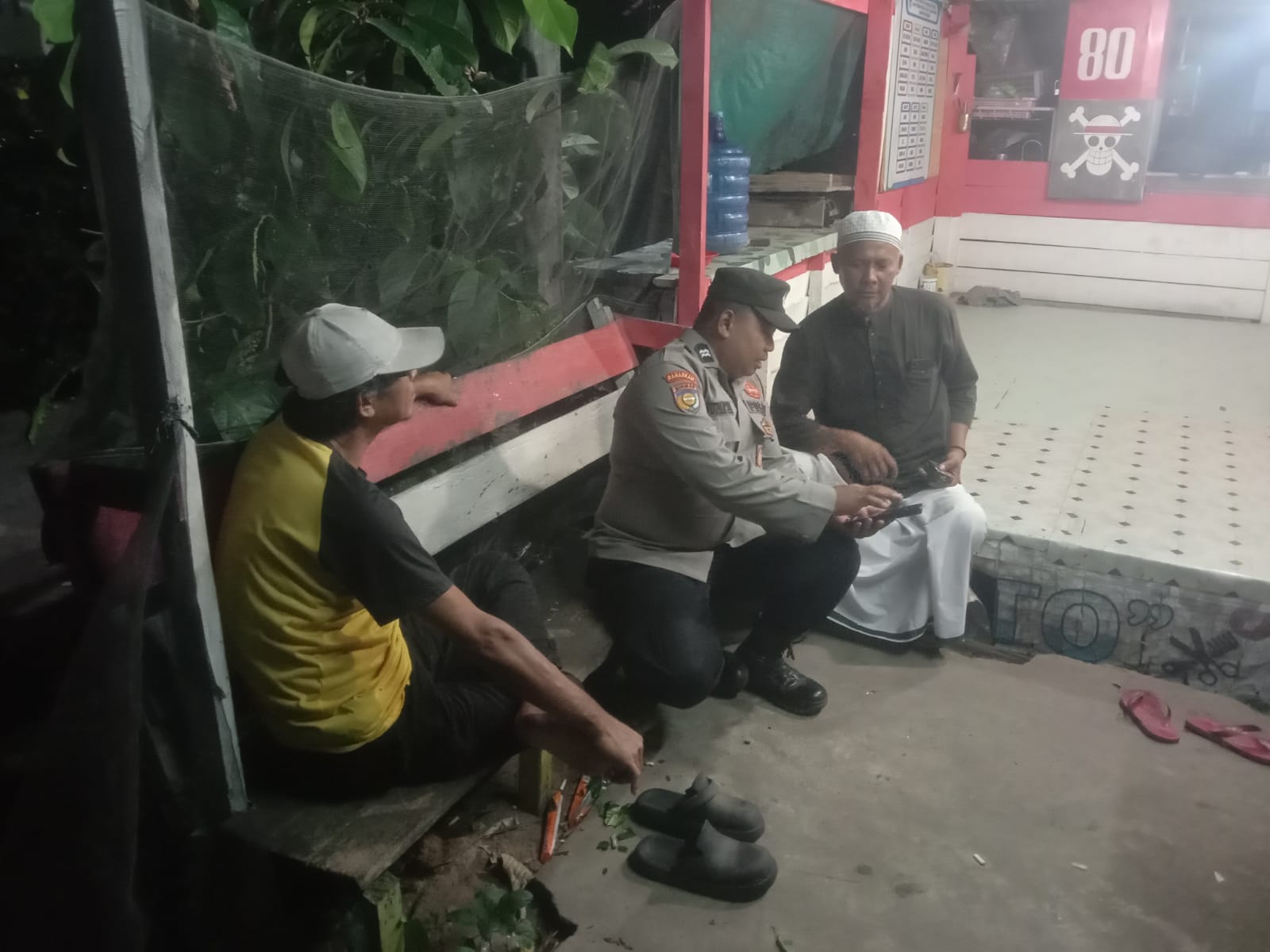 Polres Melawi Perkuat Satkamling Nanga Pinoh Guna Cegah Kriminalitas