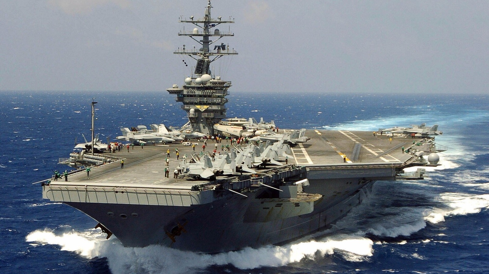 Kapal Induk USS Dwight D. Eisenhower Siap Berlayar Kembali Setelah Modernisasi