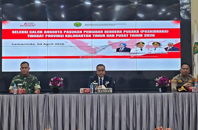 Pemprov Kaltim Jamin Seleksi Paskibraka 2026 Bebas Praktik Nepotisme