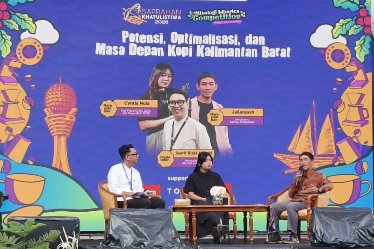 Petani Sambas Manfaatkan Lahan Marginal Kalbar Lewat Budidaya Kopi Liberika