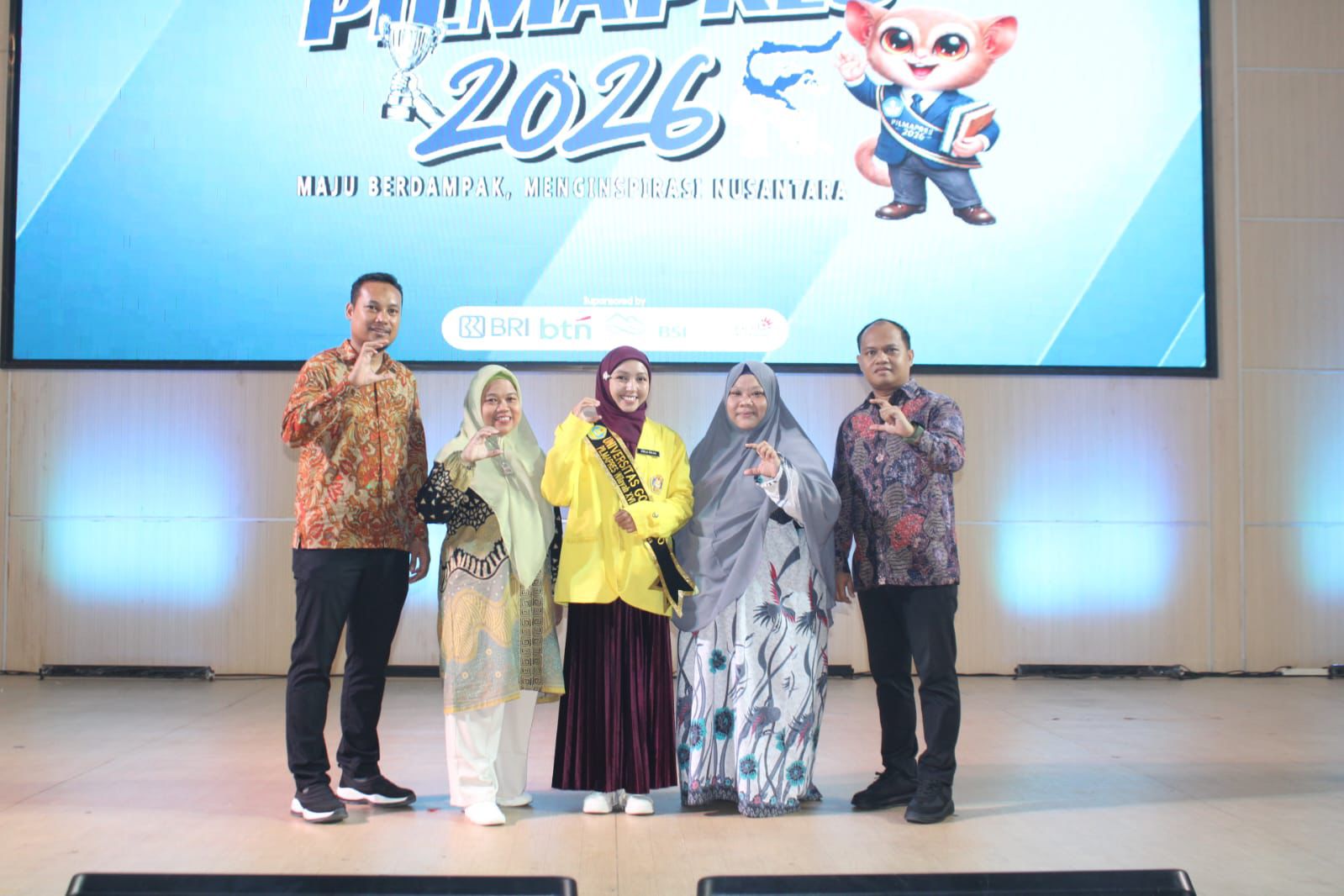 Mahasiswi Unigo Amelia Pakaya Wakili Gorontalo di Pilmapres 2026 Manado