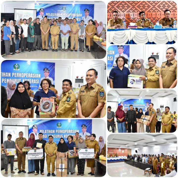 Wali Kota Sibolga Salurkan Bantuan UMKM dan Latih Pengurus Koperasi