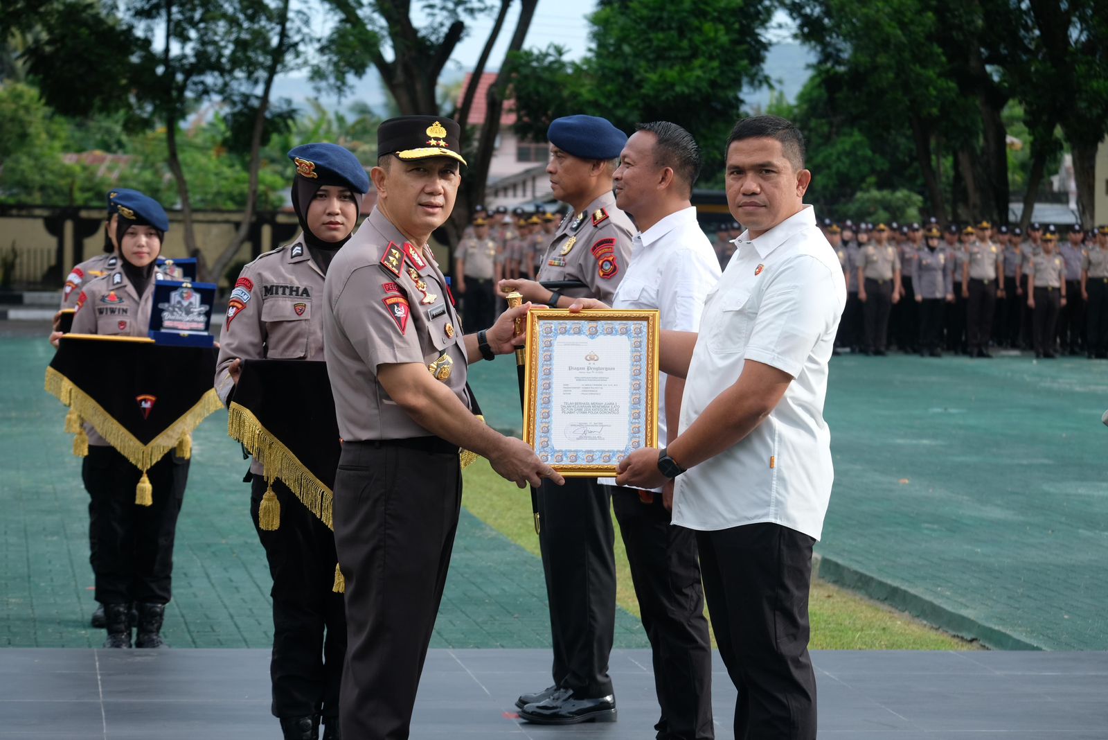 Dirkrimsus Polda Gorontalo Maruly Pardede Sabet Juara Menembak ISC