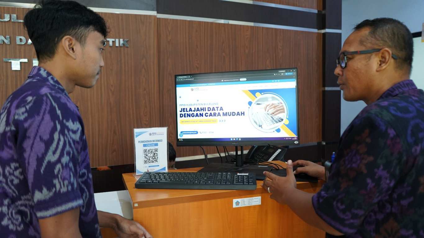 Kominfosanti Buleleng Catat 40 Permohonan Informasi Publik hingga April 2026