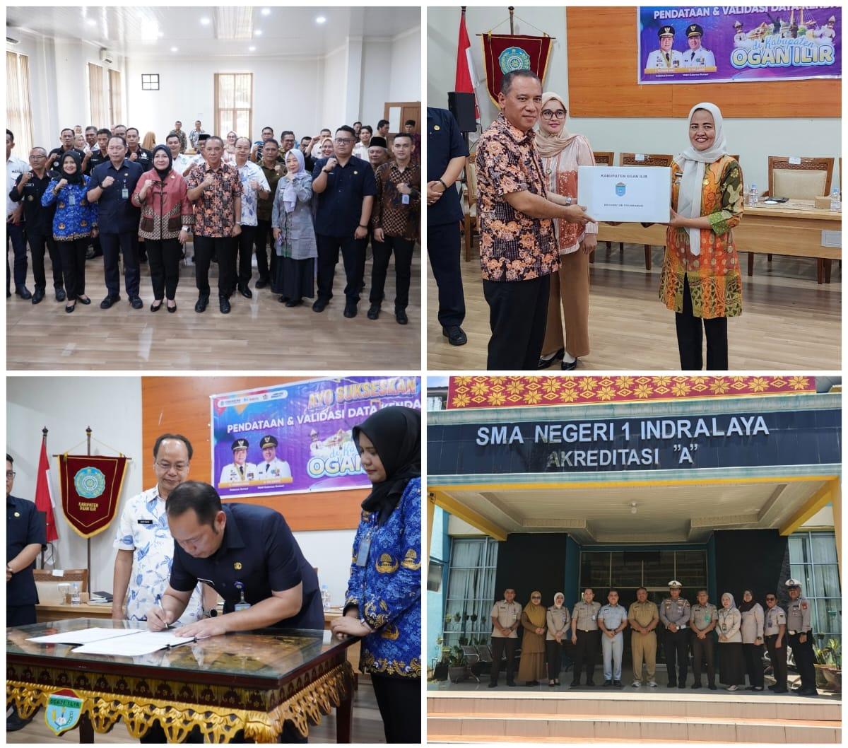 Bapenda Ogan Ilir Temukan 50 Kendaraan Menunggak Pajak di SMAN 1 Indralaya