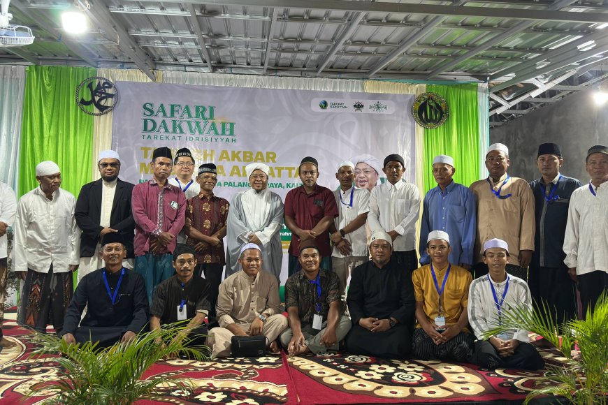 Syekh Akbar Perkuat Jaringan Tarekat JATMAN di Palangka Raya