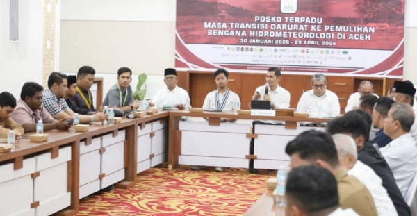 Sekda Aceh Libatkan Mahasiswa Evaluasi Pergub JKA Agar Tepat Sasaran