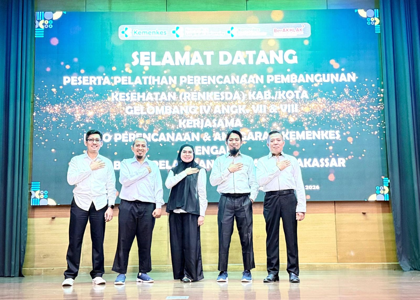 DKPPKB Sulbar Kirim Lima Staf Ikuti Pelatihan Perencanaan Kesehatan di Makassar