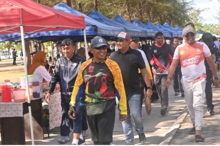 Lanud RSA Gelar Pasar Minggu Ria Perkuat UMKM di Natuna