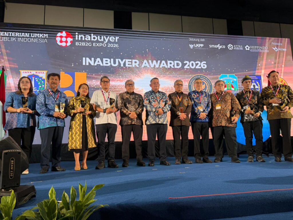 Kaltara Raih Penghargaan Belanja Produk UMK Terbesar di Inabuyer Expo