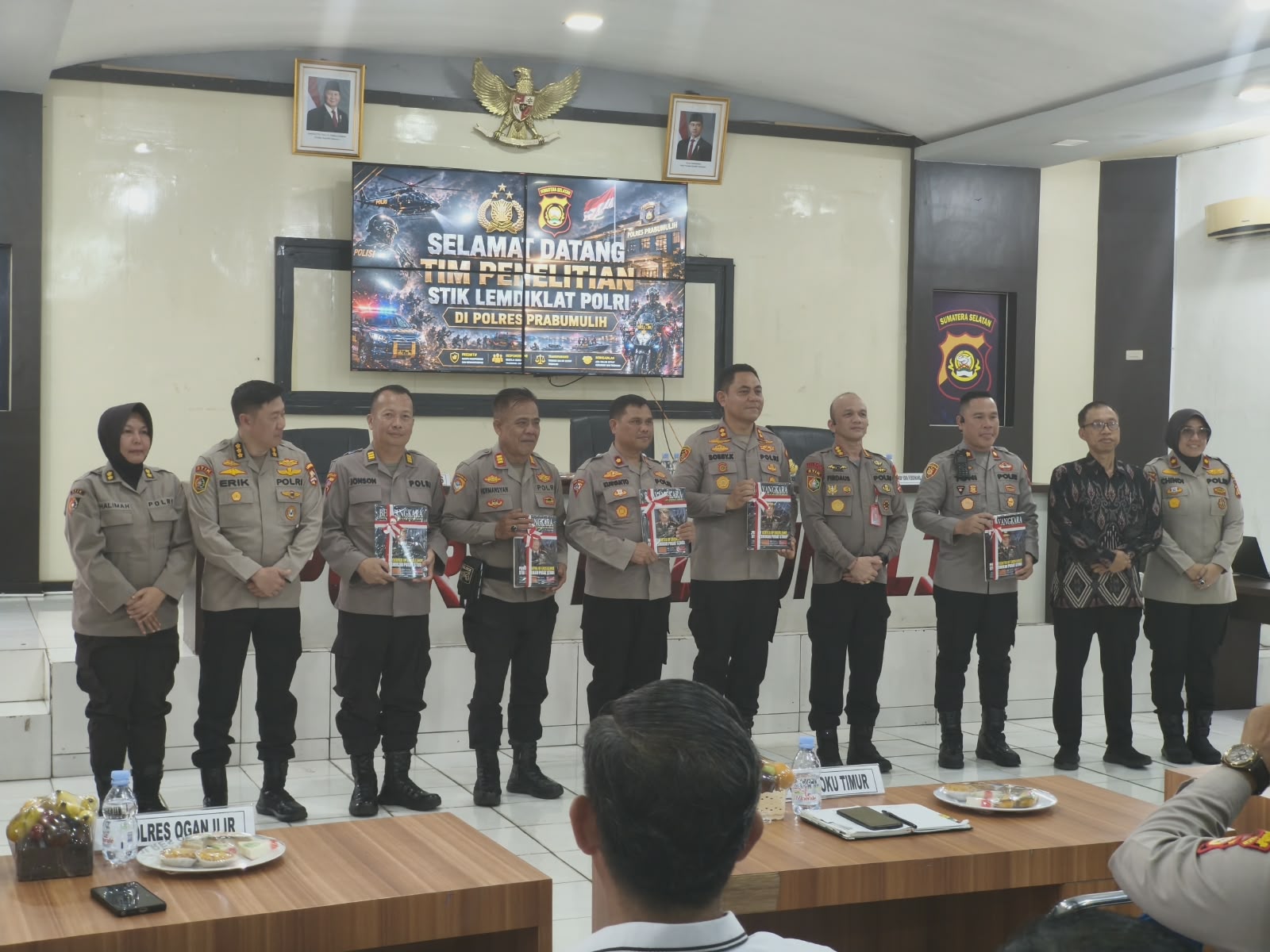 Polres Ogan Ilir Kirim 20 Personel Ikuti Penelitian STIK di Prabumulih