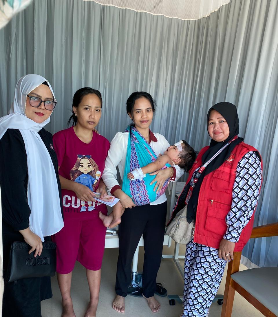 Bocah 1 Tahun di Mamasa Tertembak, LCKM Bantu Biaya Operasi Otak