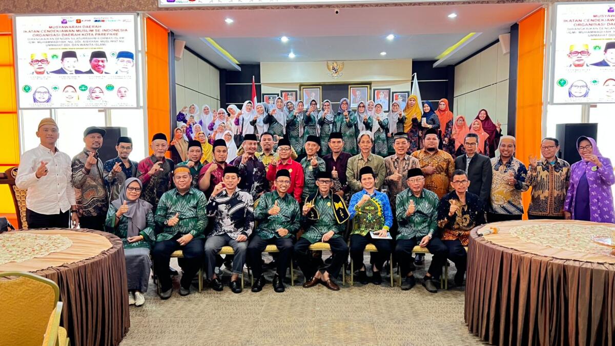 Prof Mahsyar Idris Kembali Pimpin ICMI Parepare Lewat Jalur Aklamasi