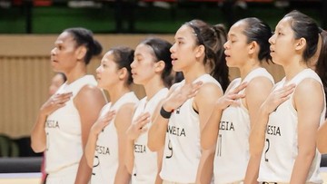 Timnas Basket Putri Panggil 24 Pemain Hadapi TC Asian Games 2026