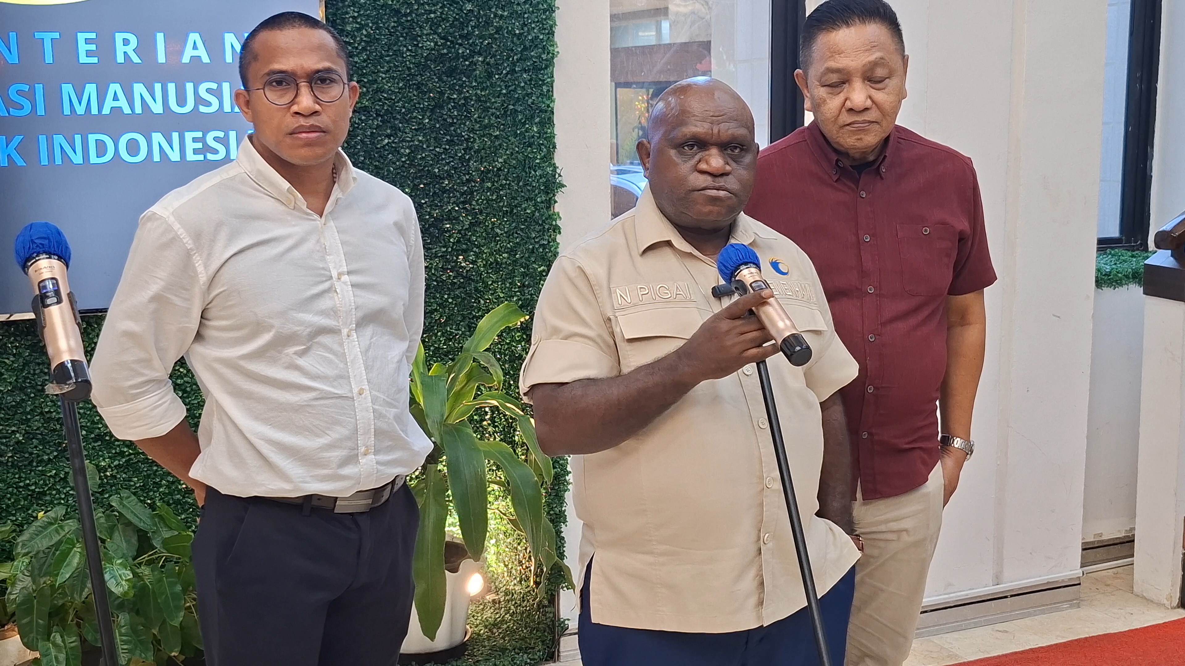 Menteri HAM Pigai Ingatkan Menkomdigi Meutya Hafid Tidak Kriminalisasi Amien Rais
