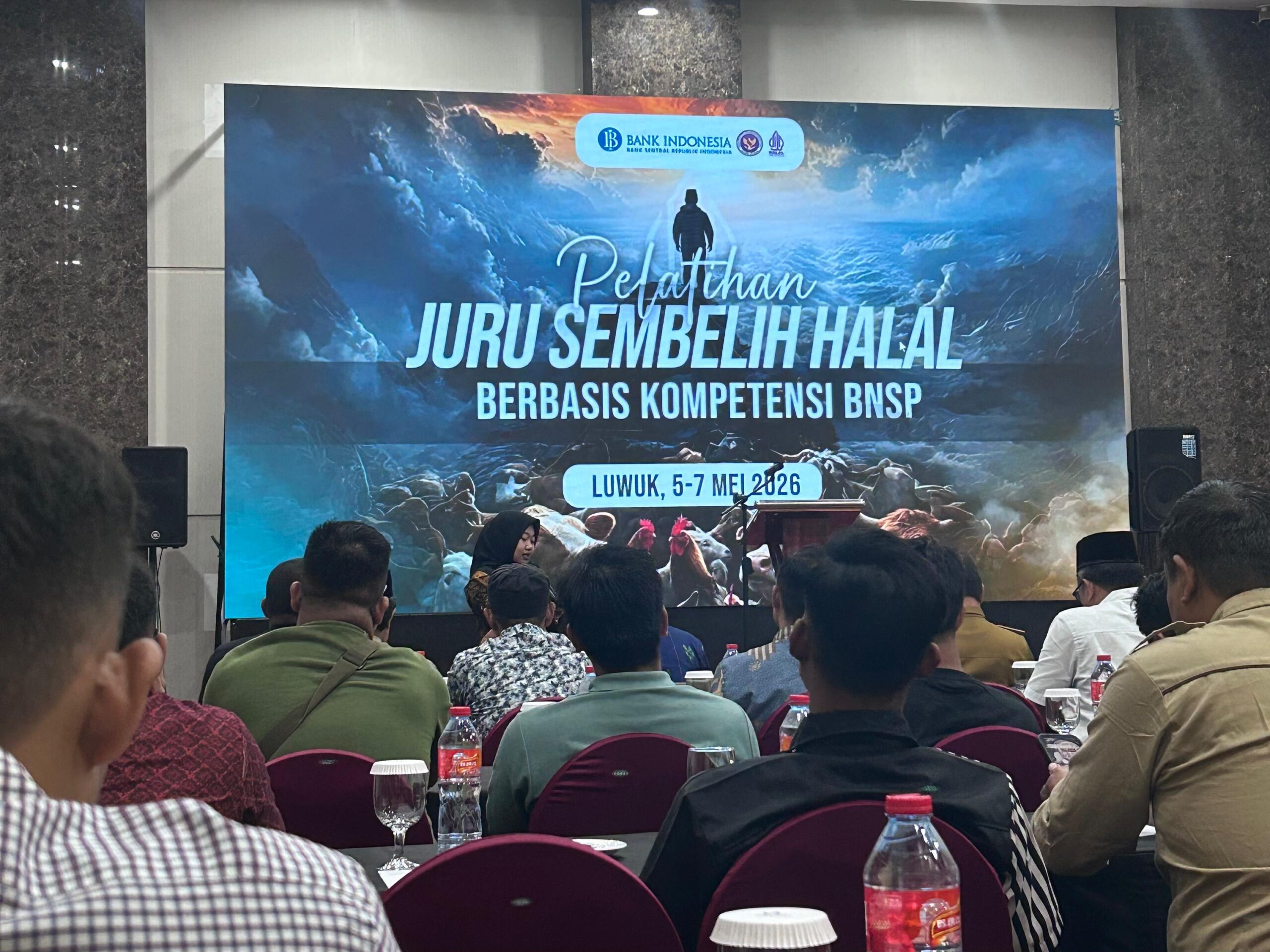 BI Sulteng Fasilitasi Sertifikasi Gratis 36 Juru Sembelih Halal di Banggai