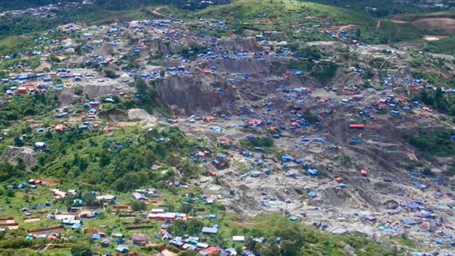 Satgas PKH Bersihkan Tambang Emas Ilegal di Gunung Botak Maluku
