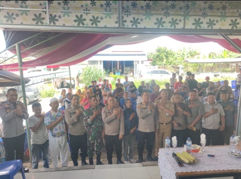 Polres Kotamobagu Tertibkan Miras dan Knalpot Bising di Pasar Genggulang
