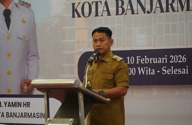 Wali Kota Banjarmasin HM Yamin Instruksikan Penataan Kabel Fiber Optik Semrawut