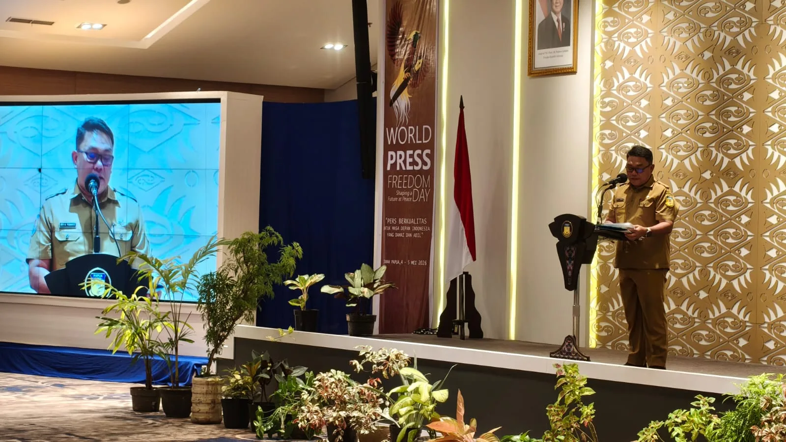 Jayapura Tuan Rumah WPFD 2026, Pemprov Papua Jamin Keamanan Jurnalis