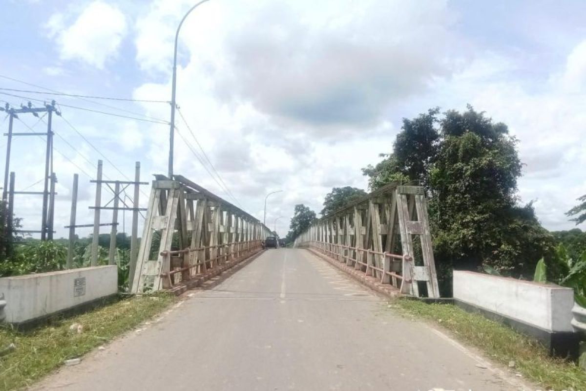 Muba Percepat Ganti Jembatan Air Baruga Jalur Sekayu-Lubuklinggau
